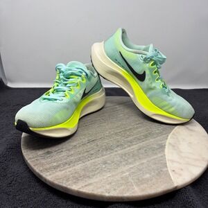 Nike Zoom Fly 5 Womens Mint Volt Road Running Shoes DM8974-300 ZoomX Size 7